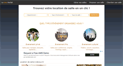 Desktop Screenshot of lelieuparfait.com